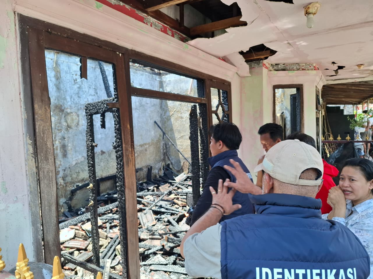 Rumah Warga Mandaran Dilalap Api, Pemilik Tertidur