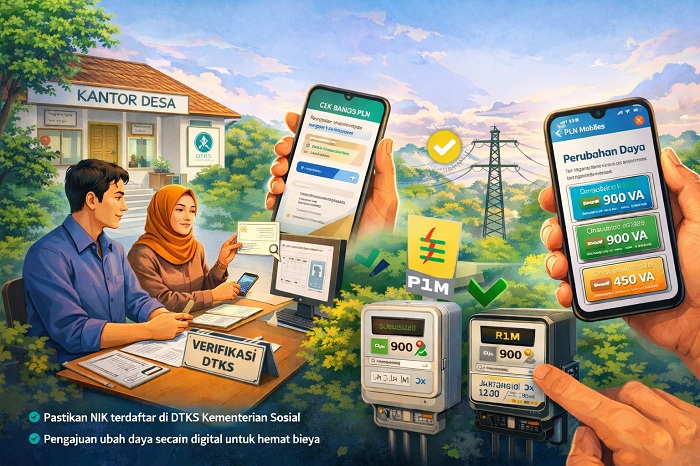 Cara Resmi Beralih Ke Listrik Subsidi Lewat PLN Mobile Agar Pengeluaran Lebih Hemat