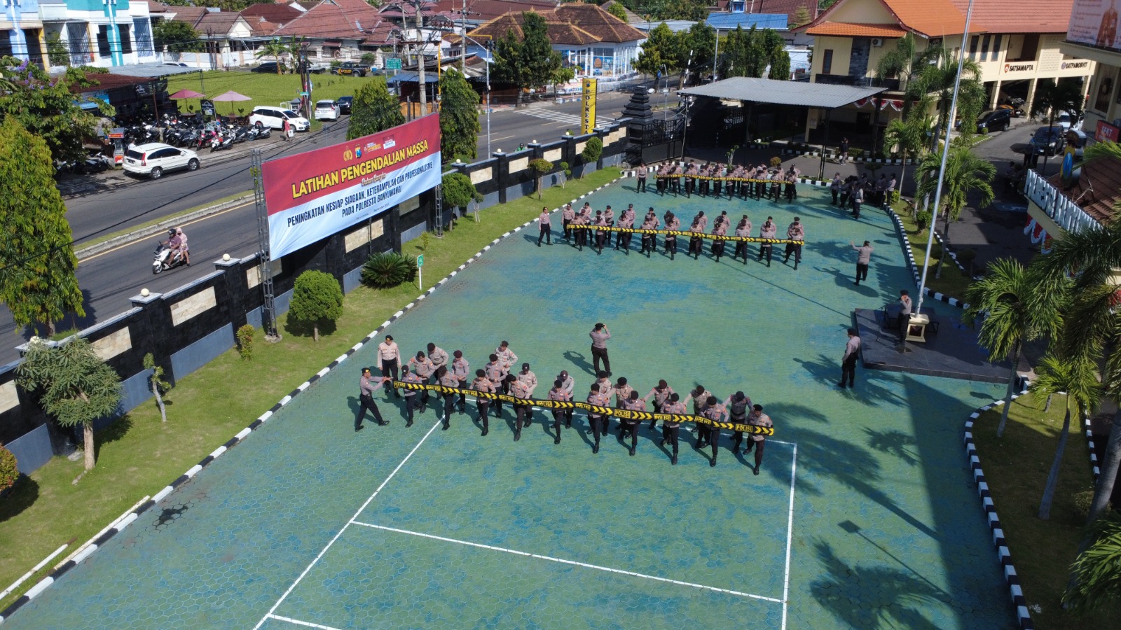 Polresta Banyuwangi Gembleng Profesionalitas Personel Lewat Latihan Teknis Dalmas