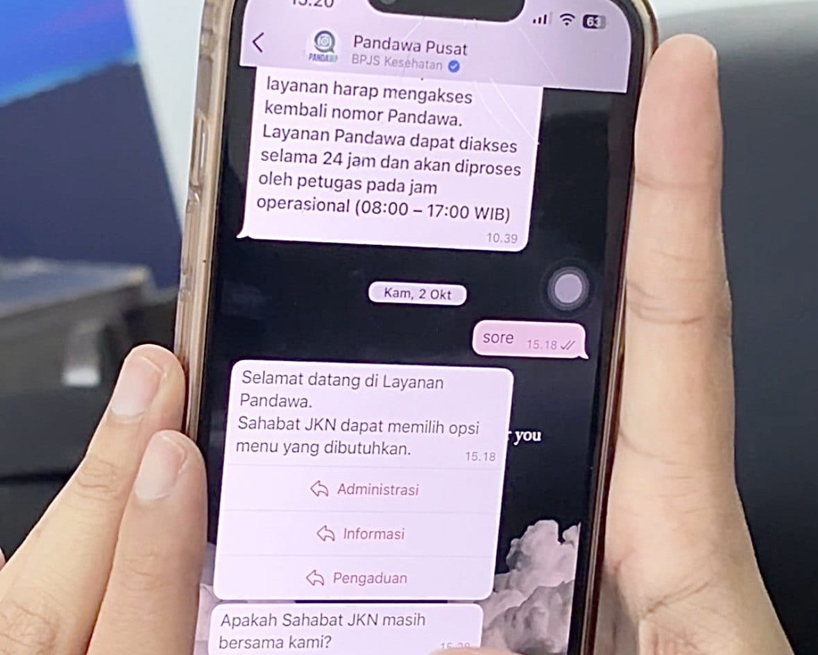 Akses Layanan Administrasi JKN dari Rumah, Cukup Lewat Gawai Pintar Saja