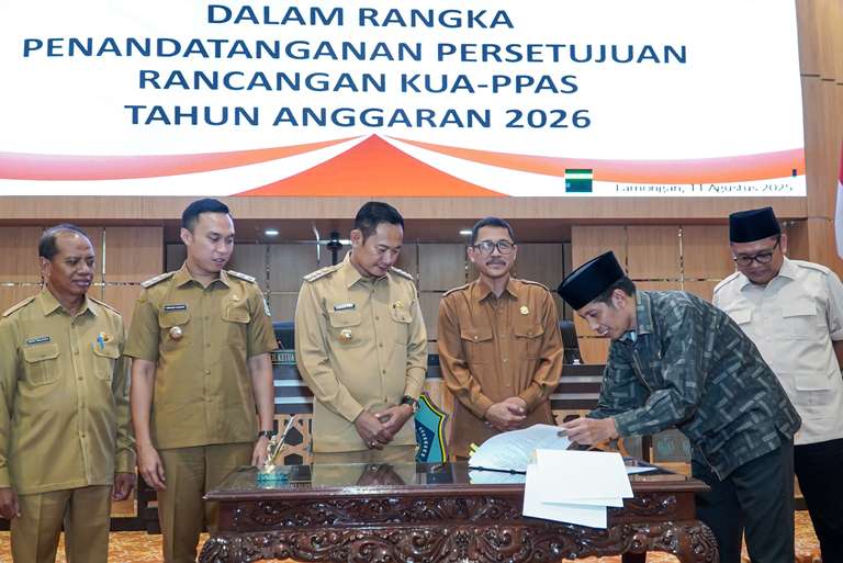 Rancangan KUA-PPAS Tahun Anggaran 2026 Disetujui