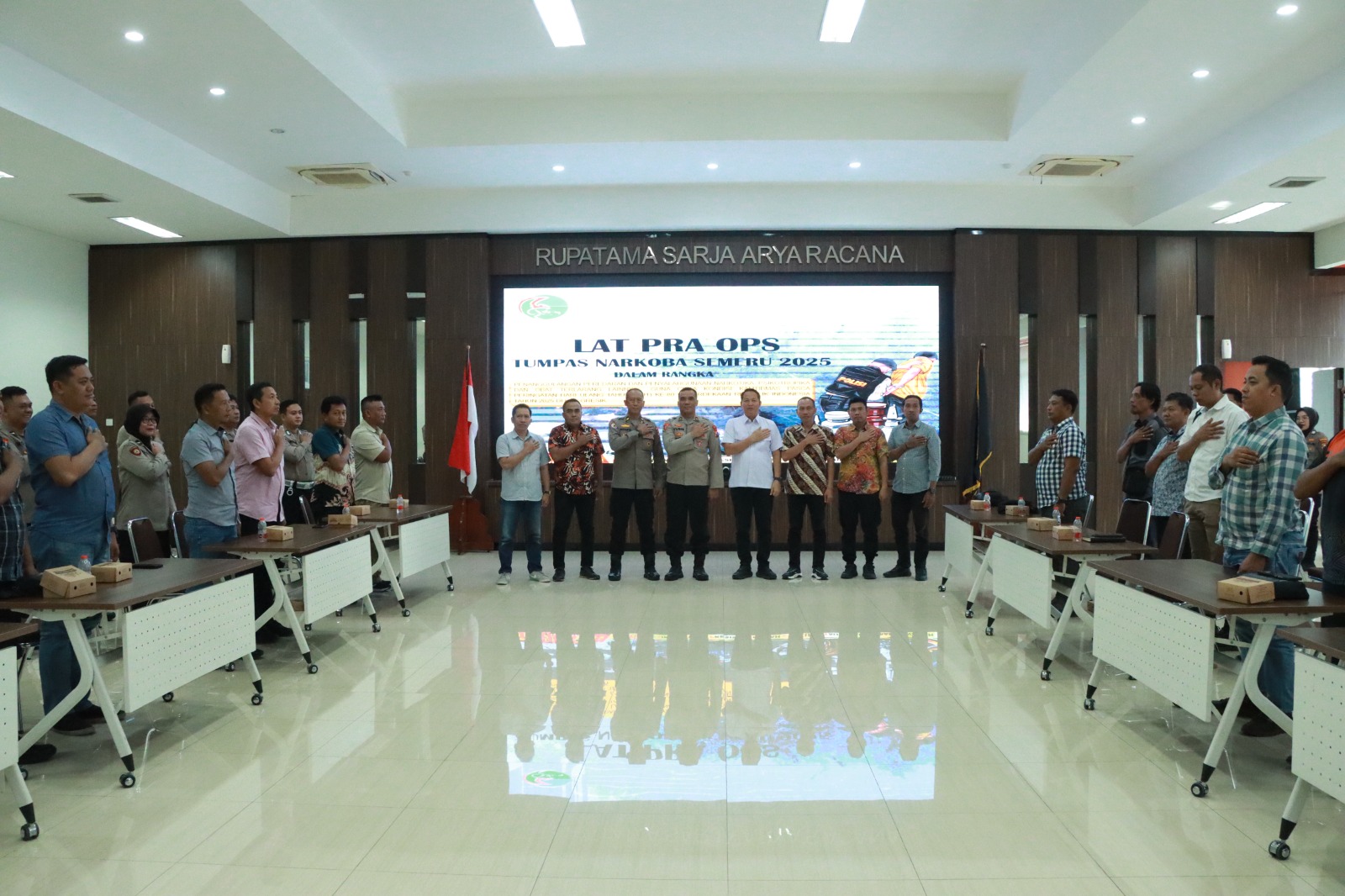 Operasi Tumpas Narkoba Semeru 2025, Polres Gresik Sasar Pengedar hingga Jaringan Sindikat