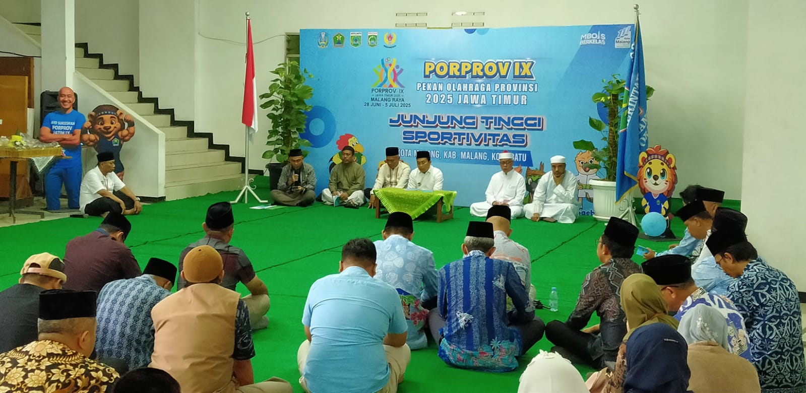 Demi Suksesnya Porprov IX Jatim 2025: Kota Malang Gelar Istigasah Akbar