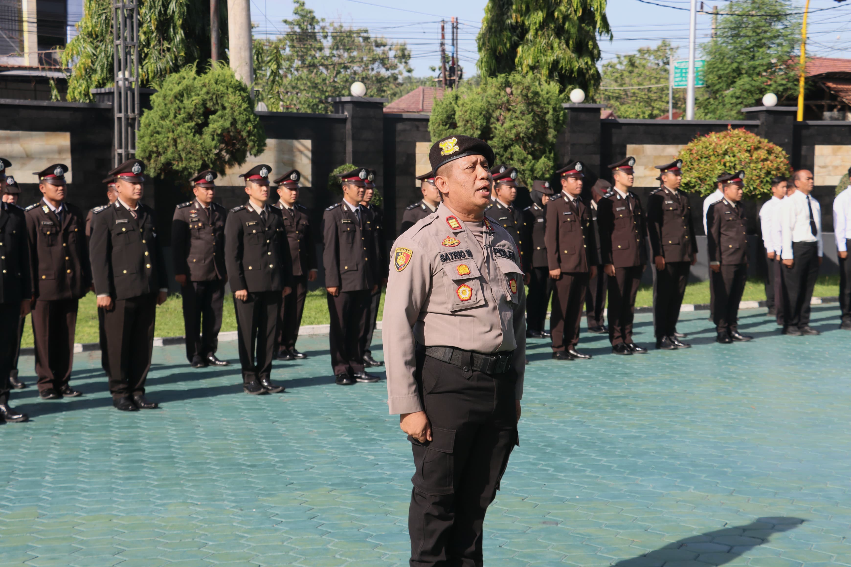 Polresta Banyuwangi Gelar Upacara Peringatan Hari Bela Negara Ke-76