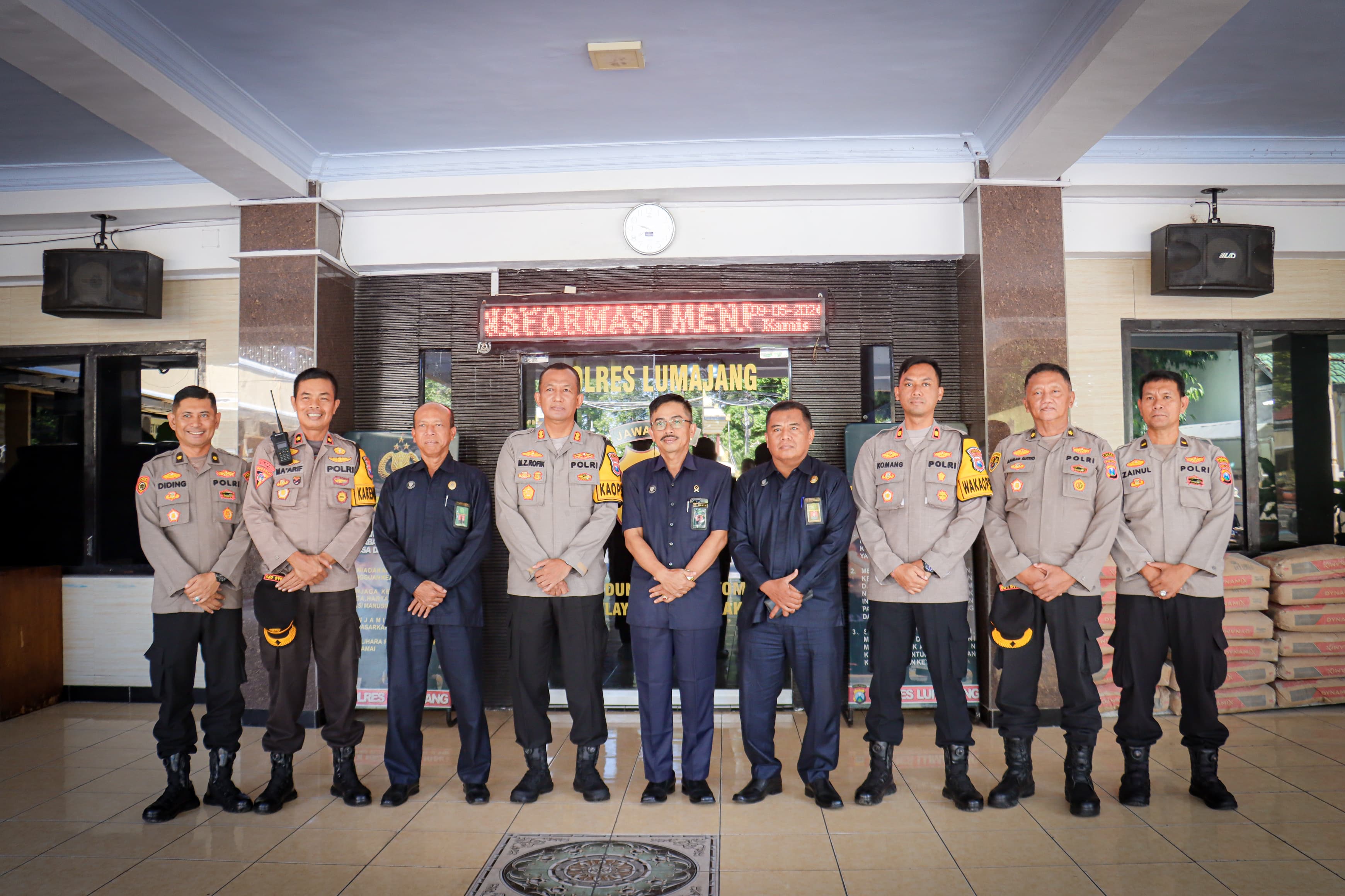 Polres Lumajang Teken Kerjasama dengan Pengadilan Agama Tentang Proses Perceraian Anggota