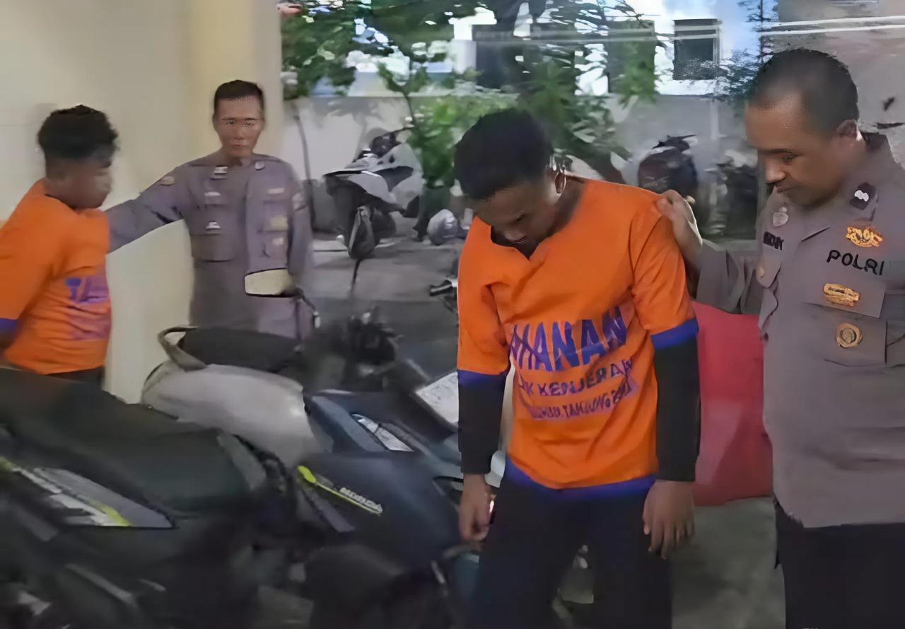 Modus Tagih Utang, Dua Pencuri HP di Kos Kalilom Lor Dibekuk Warga
