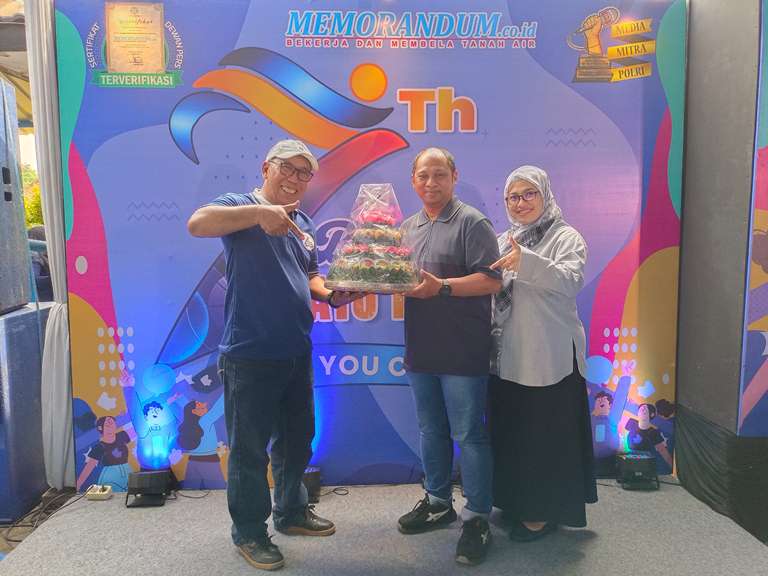 Pererat Sinergi, Terminal Petikemas Surabaya Apresiasi Peran Media di HUT Ke-7 Memorandum.co.id