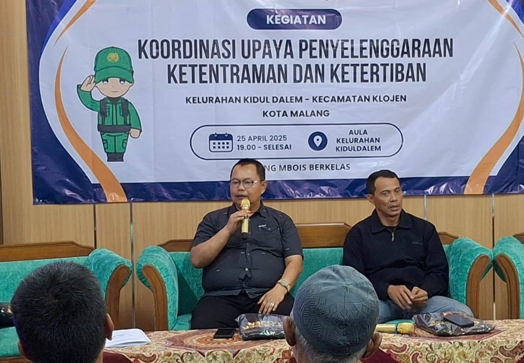 Kapolsek Klojen Bekali Peningkatan Kapasitas Para Linmas