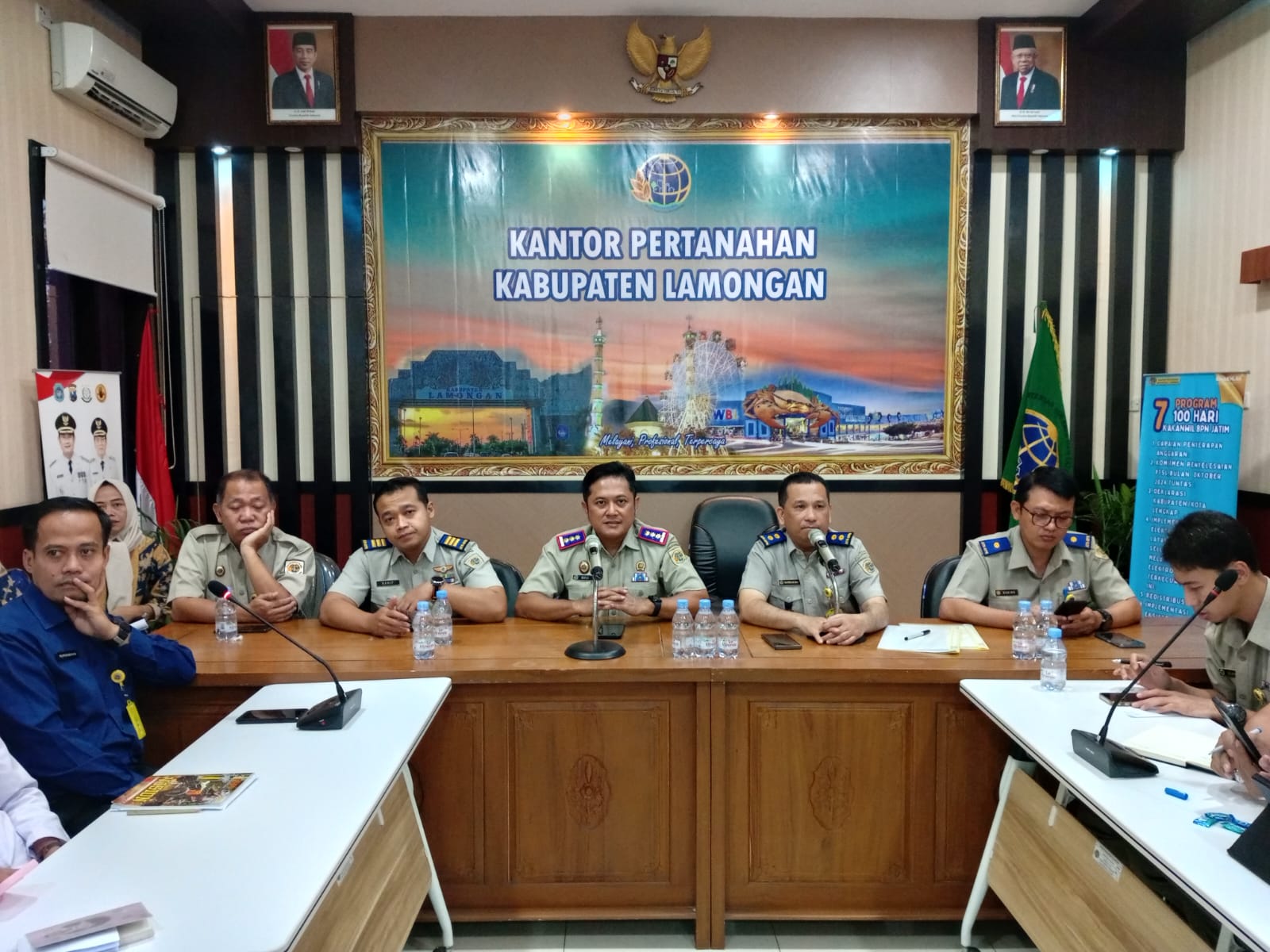 Implementasi Sertipikat Elektronik, Kakantah Lamongan Briefing Pegawai