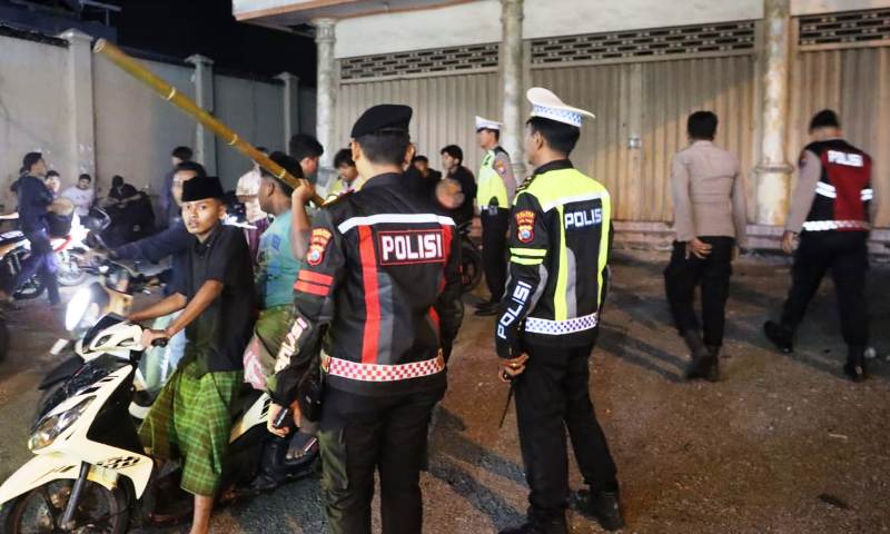 Antisipasi Balap Liar dan Perang Sarung, Polres Bangkalan Perketat Jalur Pesisir Sepulu-Tanjung Bumi