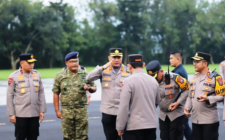 Polresta Malang Kota Pasang Fitur Keamanan di Aplikator Ojol Dukung Sinergi dengan Polri