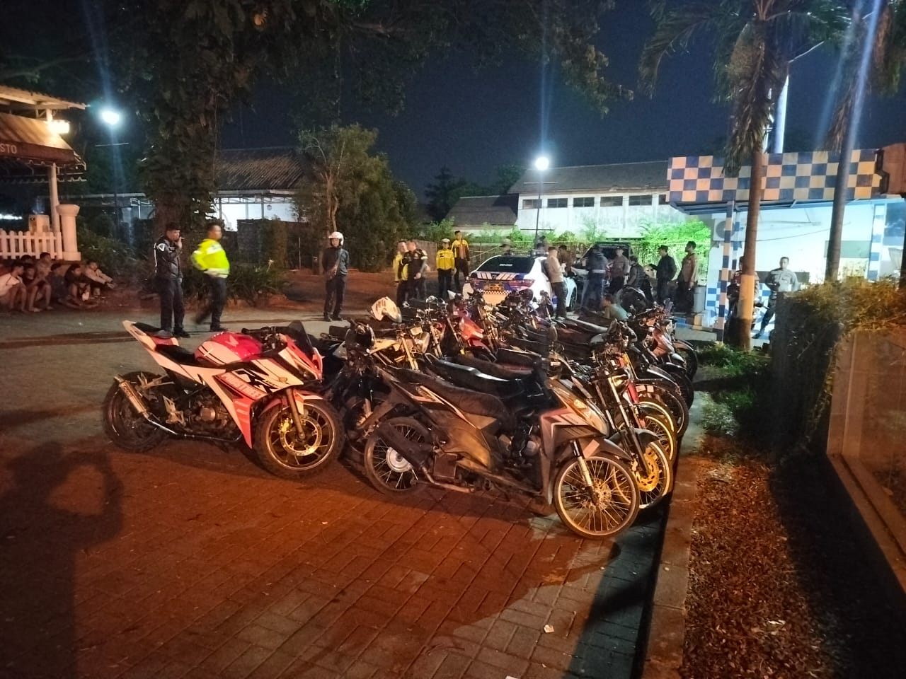 22 Motor Terjaring Operasi Patroli Skala Besar Satlantas Polres Pasuruan