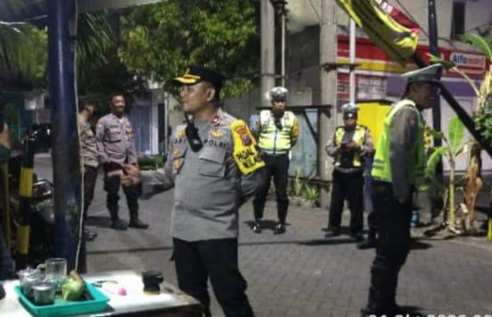 Cegah Kejahatan, Polsek Tambaksari Gencarkan Patroli