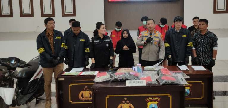 8 Pelaku Begal Karah Surabaya Dibekuk, Tiga Masih di Bawah Umur
