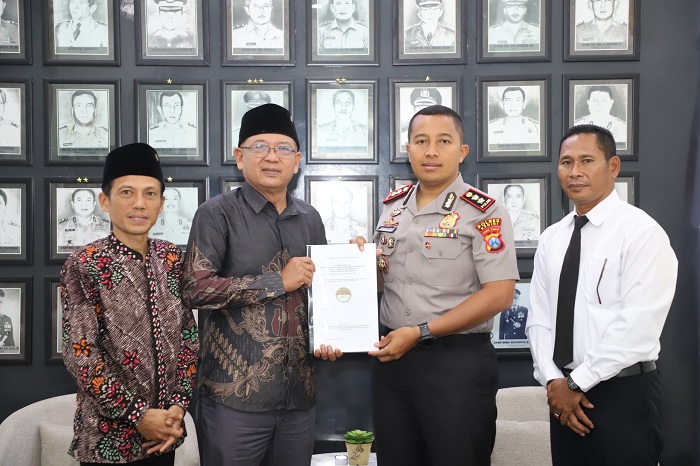 Kapolres Kediri Terima Audiensi PJDBI, Bahas Penguatan Diklat Karakter dan Kebangsaan