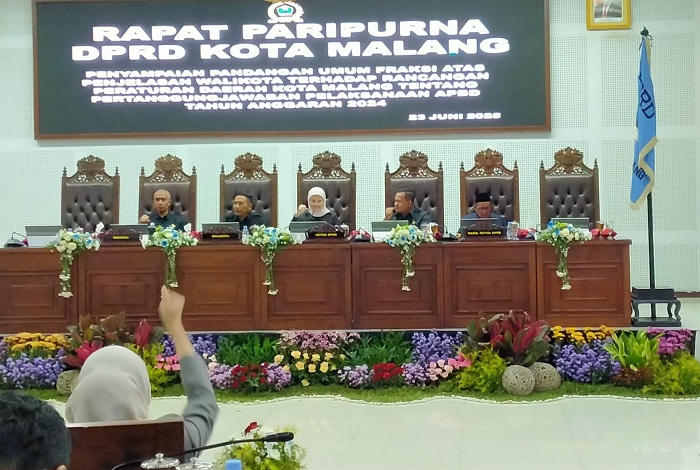 Fraksi DPRD Kota Malang Sampaikan Sejumlah Catatan