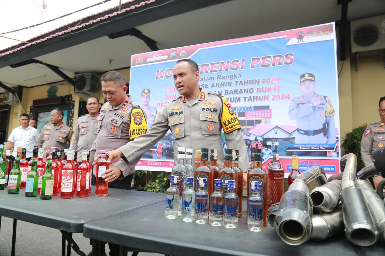 Tahun 2024, Kinerja Polres Madiun Kota Memuaskan