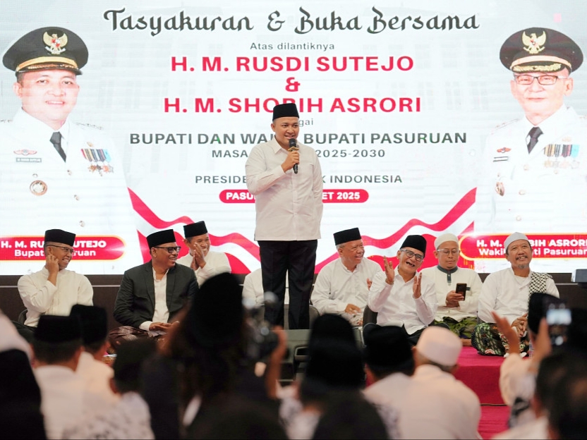 Pulang dari Retreat, Bupati Rusdi Langsung Gelar Buka Bersama