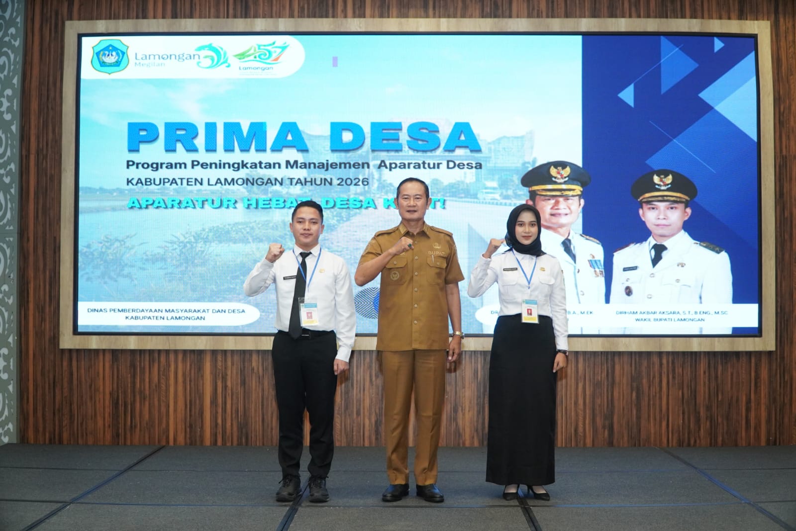 Buka Prima Desa, Bupati Lamongan: Tak Ada Desa Kuat Tanpa Perangkat Desa Berdedikasi