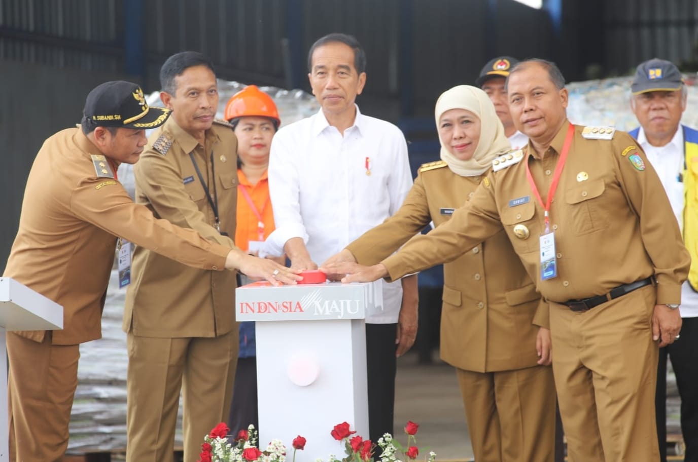 Jokowi Resmikan 3 TPA Sekaligus, Salah Satunya TPA Banjardowo Jombang