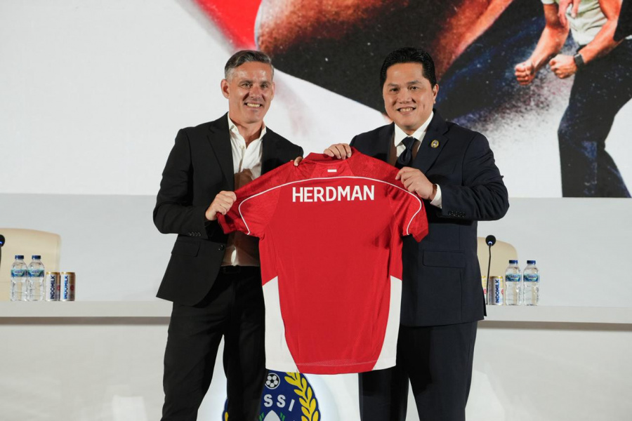 Era Baru Timnas: Erick Thohir Ajak Semua Elemen Dukung John Herdman