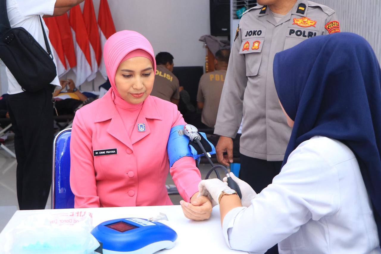 Polres Ngawi Gelar Donor Darah, Wujud Kepedulian Sosial dan Kesehatan Personel 
