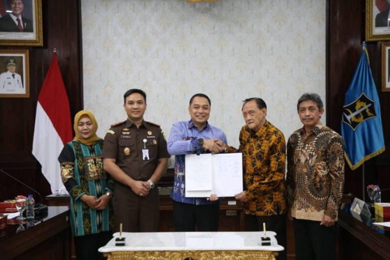 Pemkot Surabaya Bersama Yayasan Wijaya Kusuma MoU Didampingi Kejari, Kembalikan Aset Tanah di Kawasan Jagir