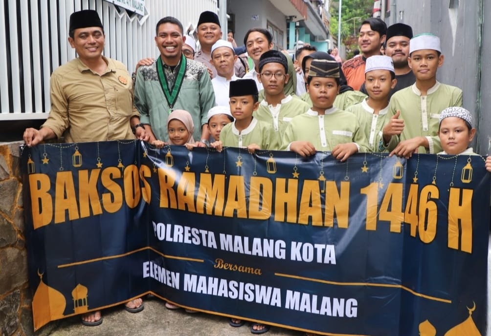 Giliran Panti Asuhan Panjura, Jadi Lokasi Bukber Kapolresta Malang Kota 