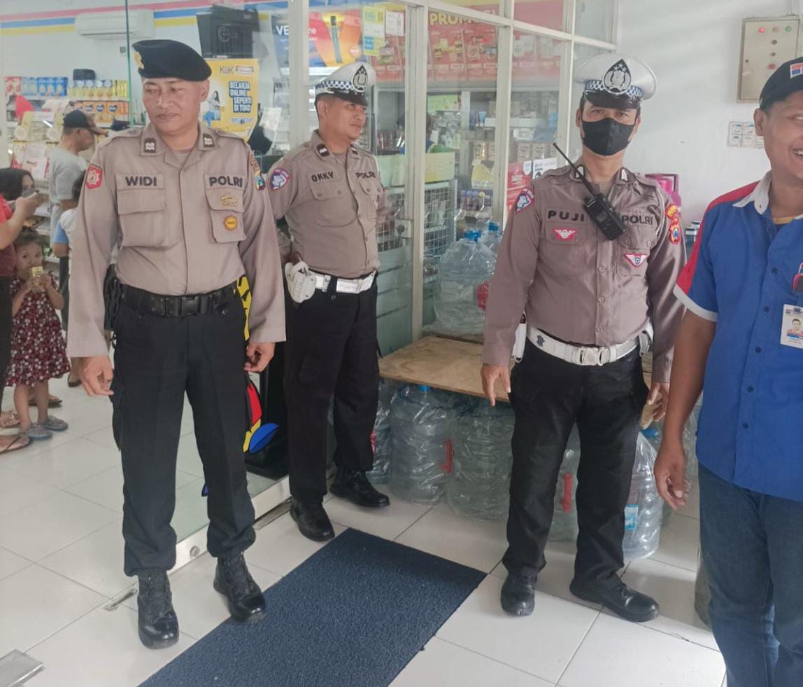 Polsek Karangpilang Tingkatkan Patroli, Sasar Pertokoan Modern