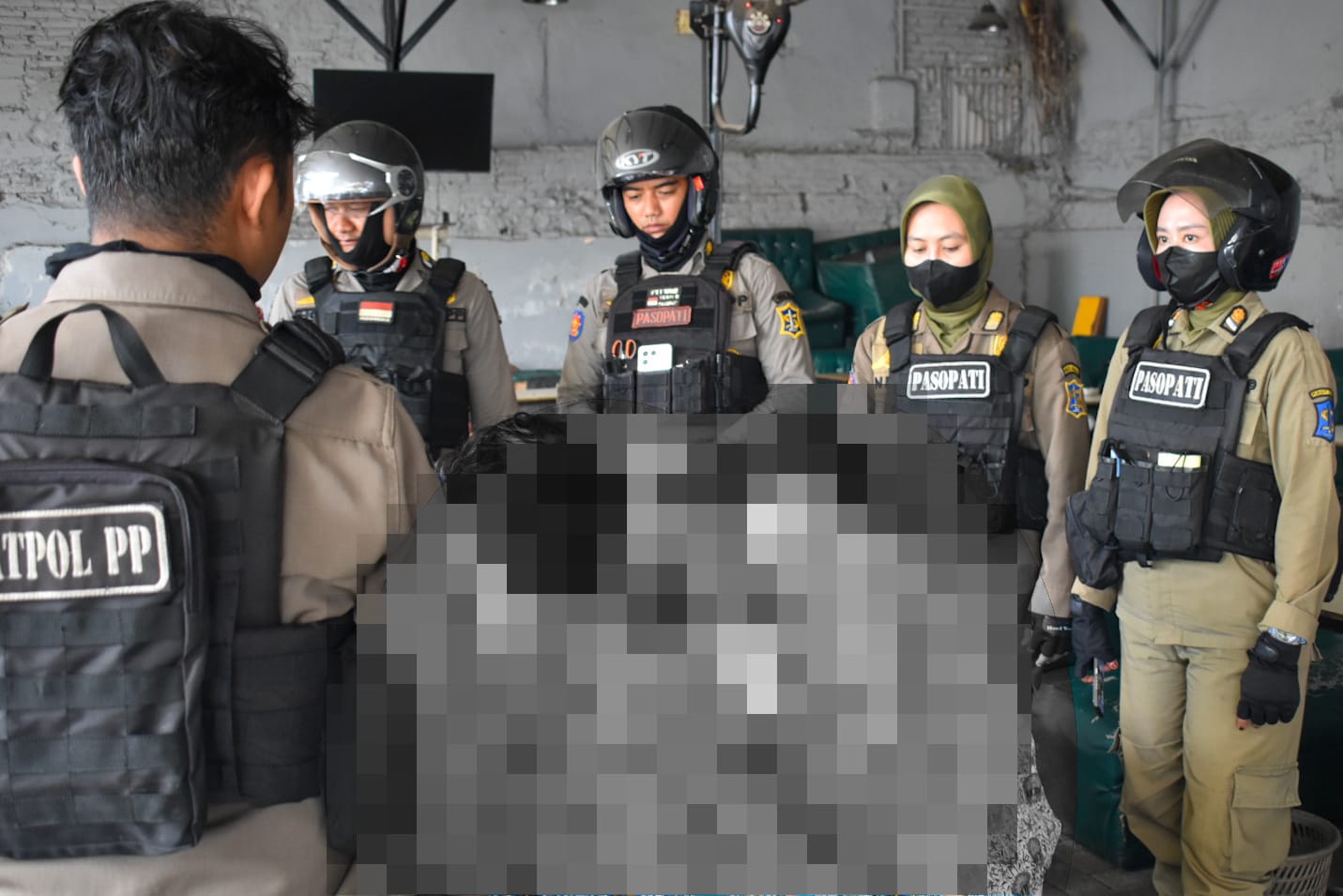 Bolos Sekolah di Warkop, Lima Pelajar Surabaya Dibawa ke Liponsos