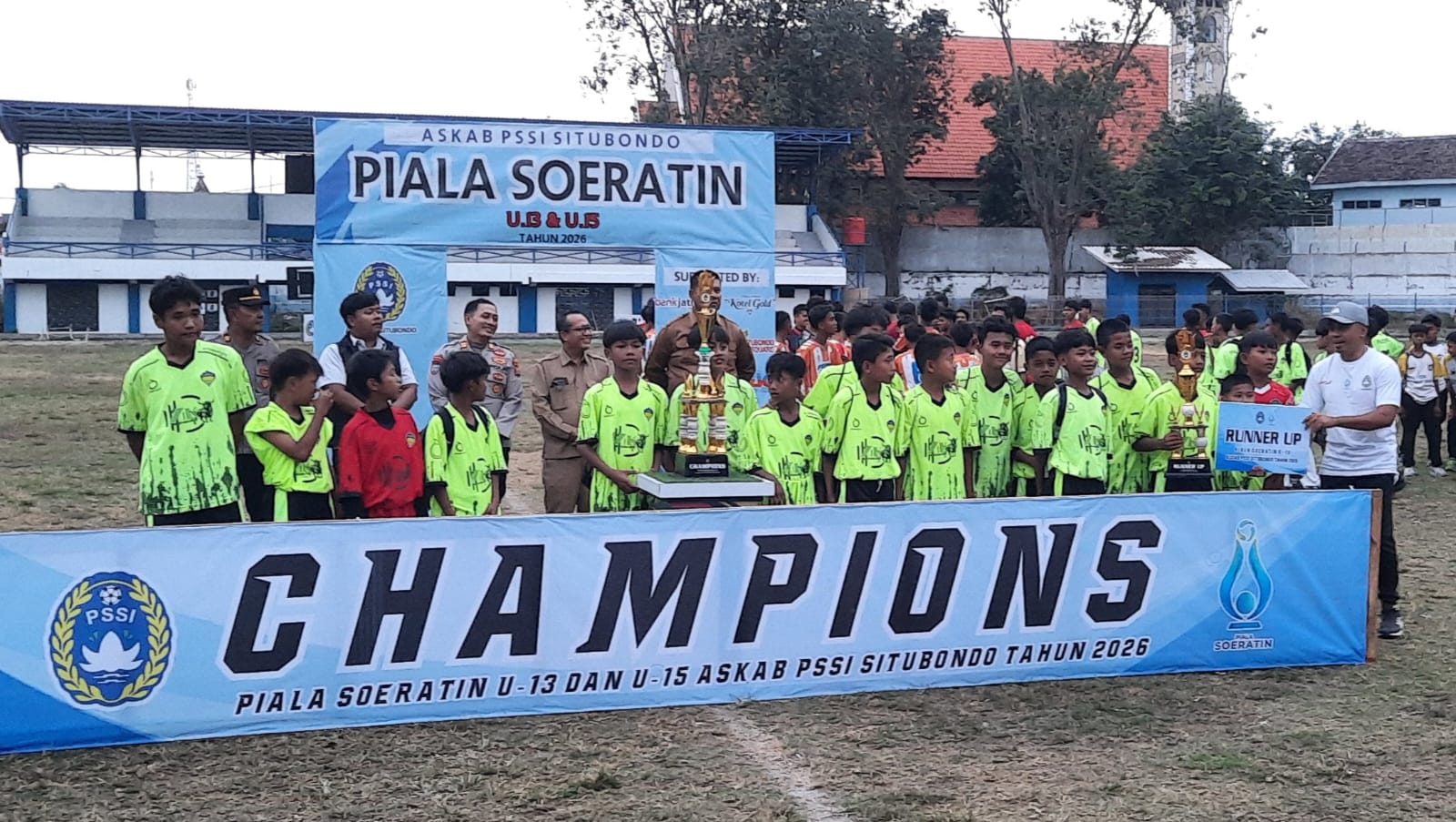 Kawinkan Gelar Juara, SSB PGMS Rajai Piala Soeratin Situbondo 2026