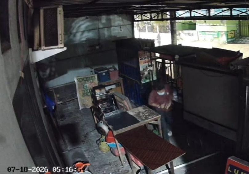 Pencuri Bobol Lapak Pedagang di Manukan Dalam Surabaya