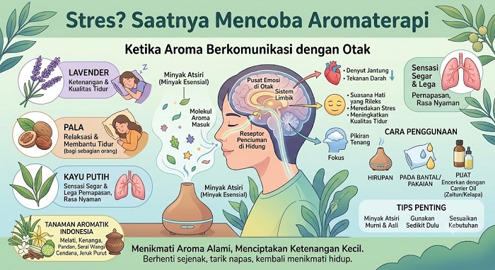 Stres? Saatnya Mencoba Aromaterapi