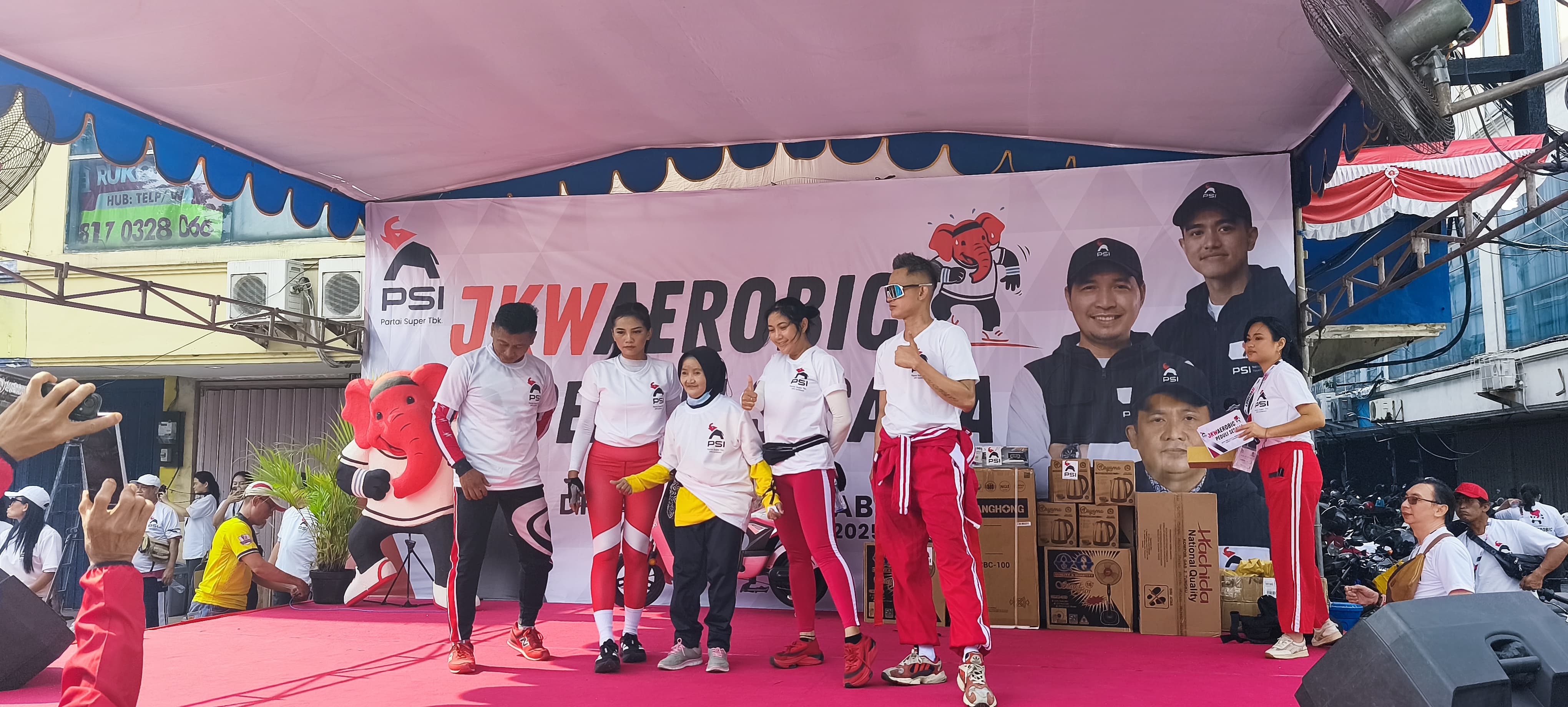 PSI Surabaya Sukses Gelar JKW Aerobic Peduli Sesama
