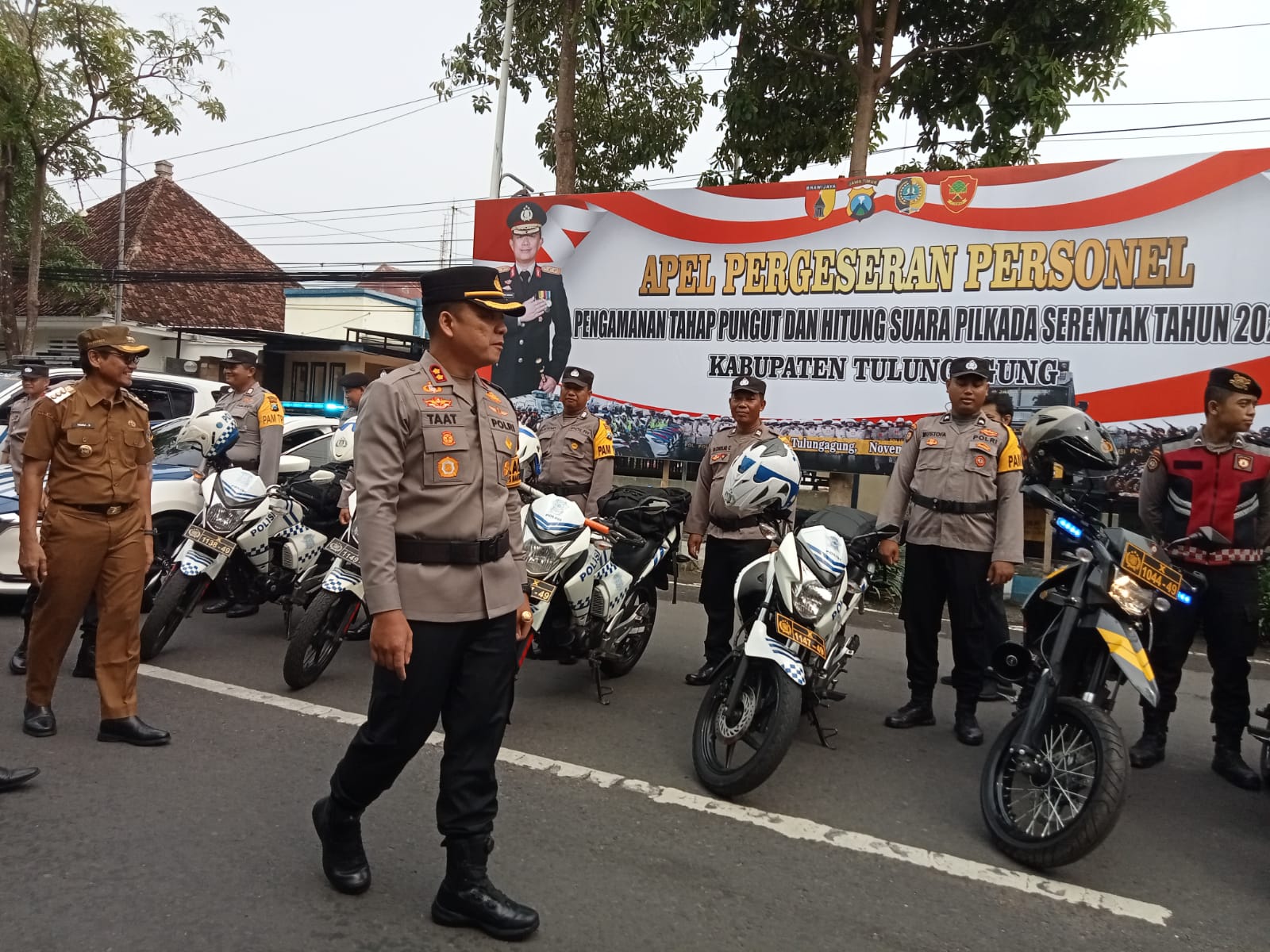 Polres Tulungagung Siagakan 150 Personel Amankan Tahapan Rekapitulasi Tingkat Kabupaten