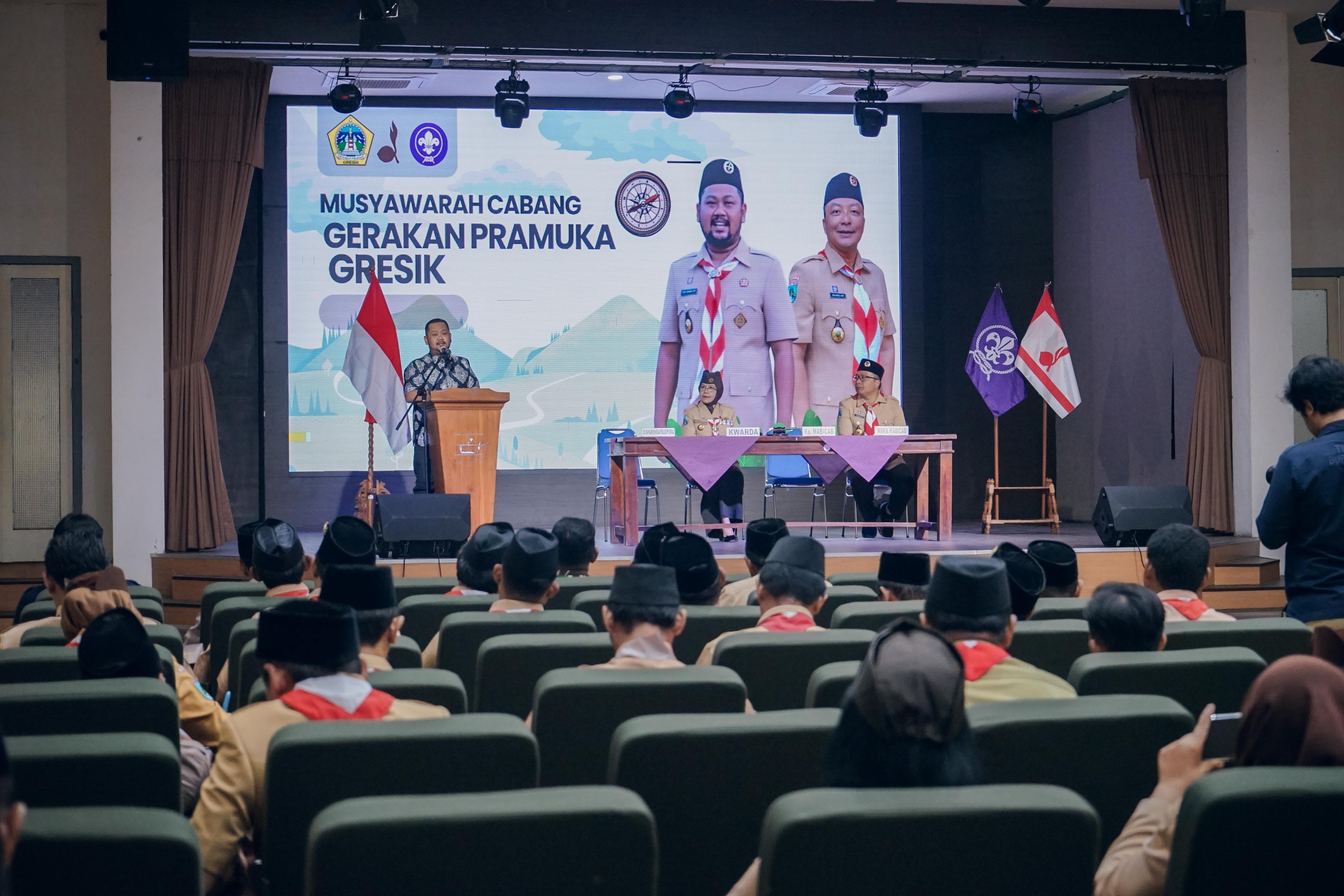 Muscab Gerakan Pramuka Gresik, Ketua Majelis Pembimbing Dorong Pendidikan Karakter Anak Muda