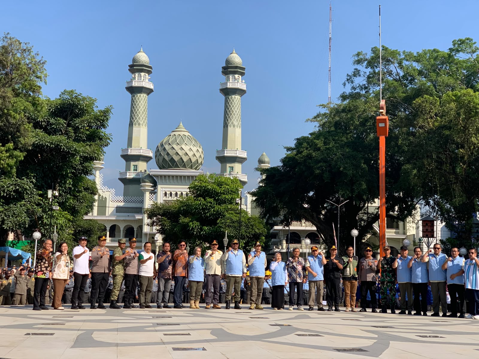 Satpol PP dan Satlinmas Pemkot Malang Jadi Pelopor Gerakan Indonesia Asri