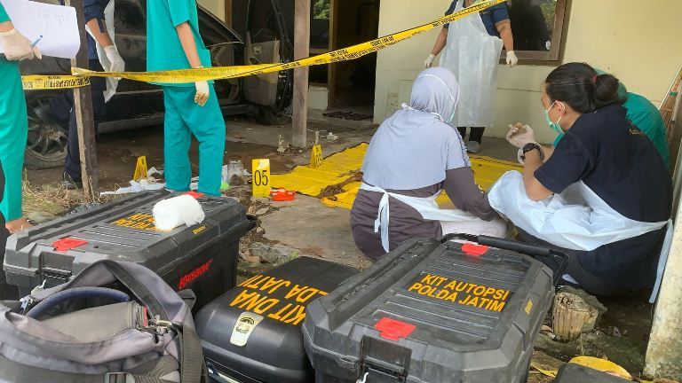 Ahli Forensik: Tak Ada Tanda-tanda Kekerasan pada Kerangka Manusia di Aspol Polsek Ujungpangkah