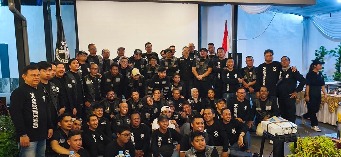 X-Brotherhood Indonesia Chapter Jatim Rayakan Anniversary Pertama di Surabaya
