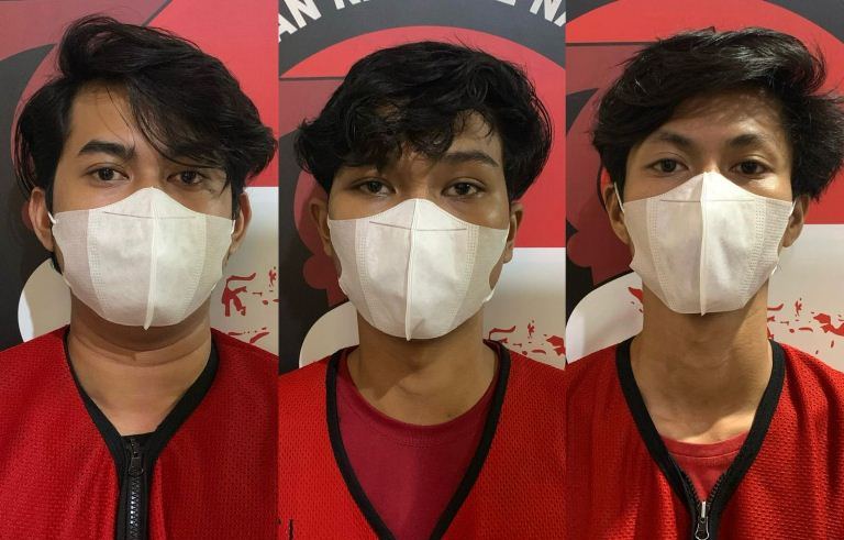 Polrestabes Surabaya Ungkap Jaringan Pengedar Ganja, Amankan 3 Tersangka dengan 25 Poket Siap Edar