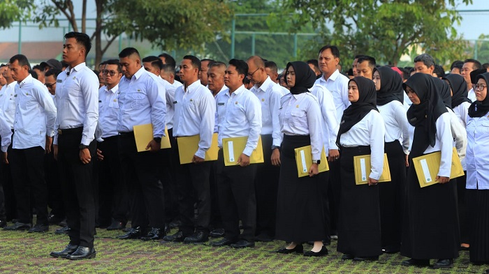 1.966 PPPK Paro Waktu Kota Pasuruan Terima SK, Wali Kota Tekankan Integritas