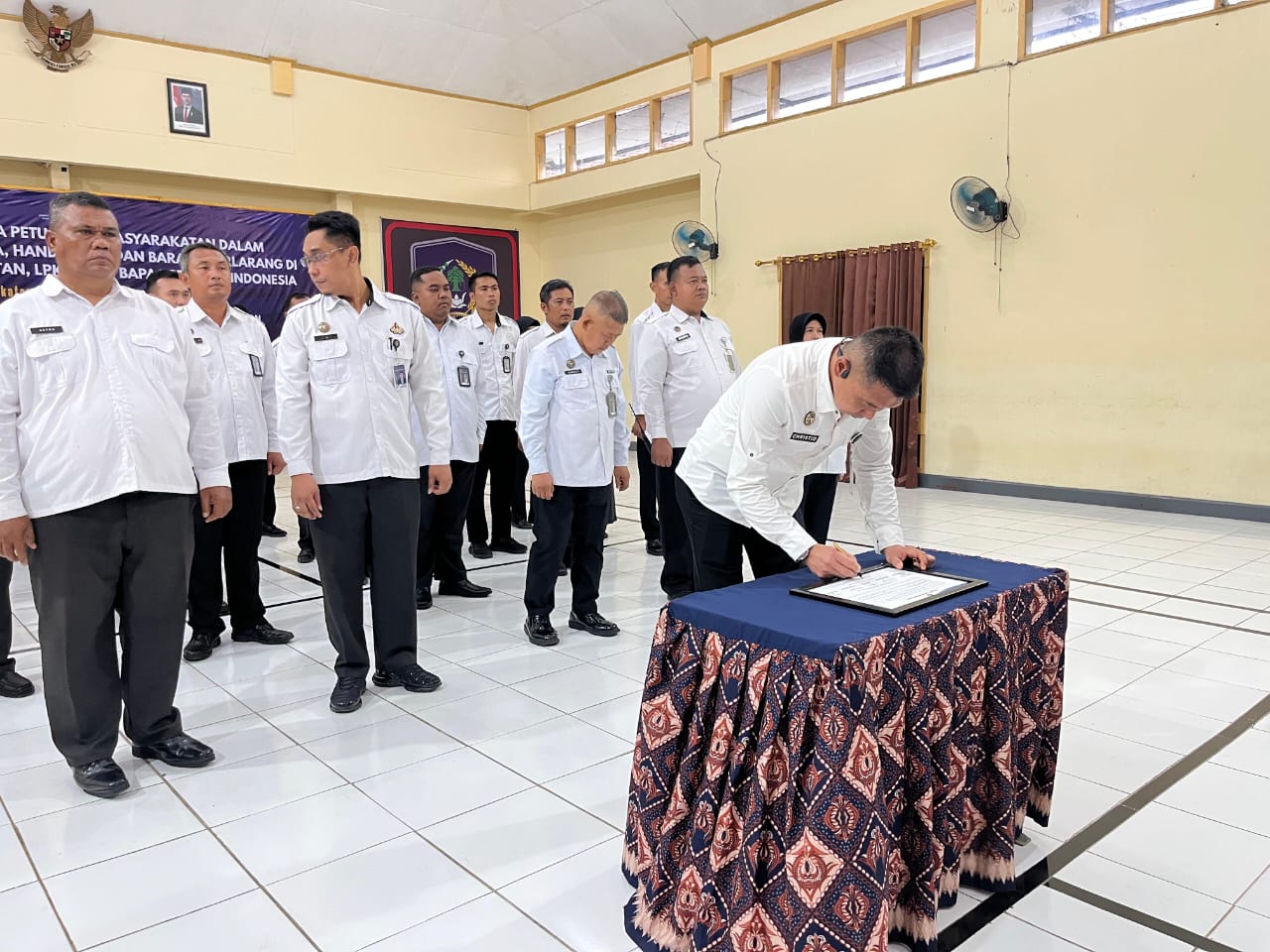 Lapas Jember Ikut Teken Komitmen Nasional, Nyatakan Perang Terhadap Halinar