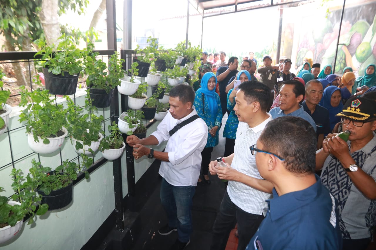 Launching Urban Farming, Pj Wali Kota Wahyu Kuatkan Ketahanan Pangan di Kota Malang