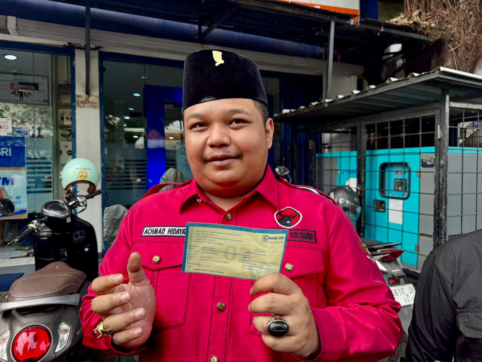 Jelang Kongres VI PDIP, Surabaya Jadi Pelopor Donasi Gotong Royong untuk Megawati