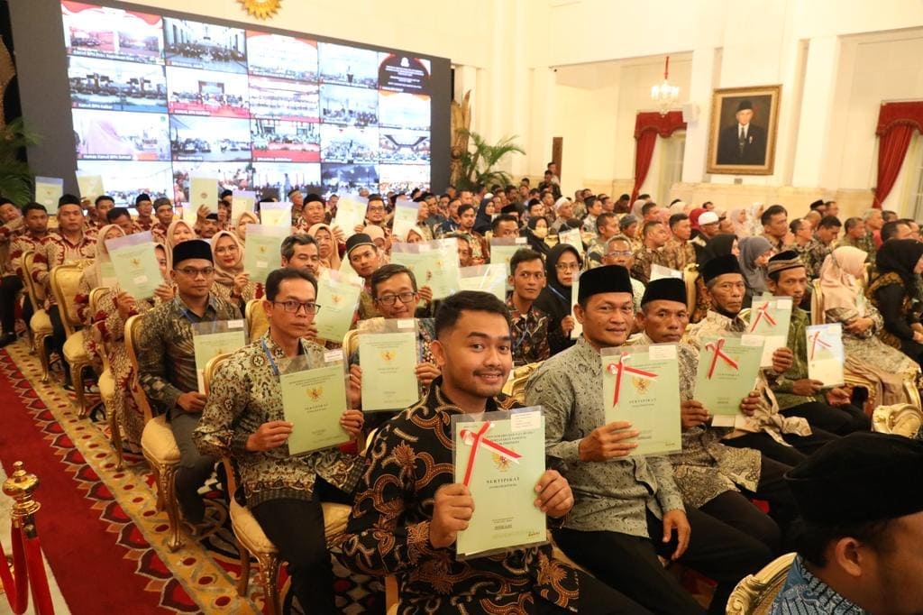  Sertipikat Elektronik Diterapkan Bertahap, Sertipikat Tanah Lama Tetap Berlaku