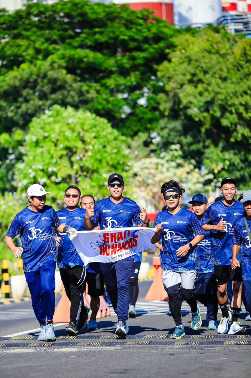 Peringati HUT Ke-30, PLN Indonesia Power Gelar Fun Run di 37 Unit Kerja Termasuk UBP Grati