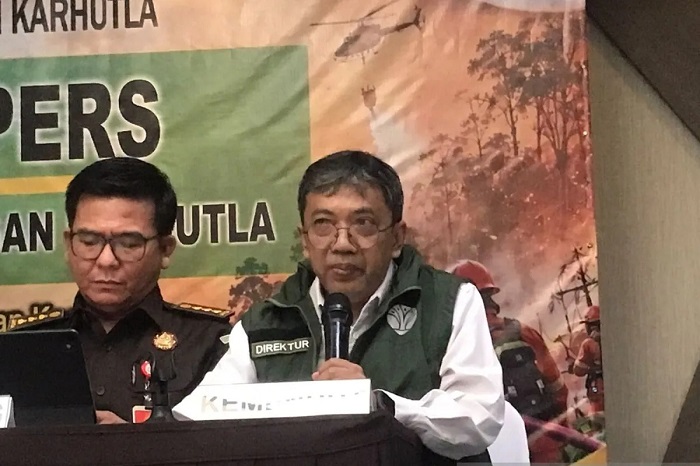 Kemenhut Proses Hukum 46 Subjek Karhutla di 10 Provinsi