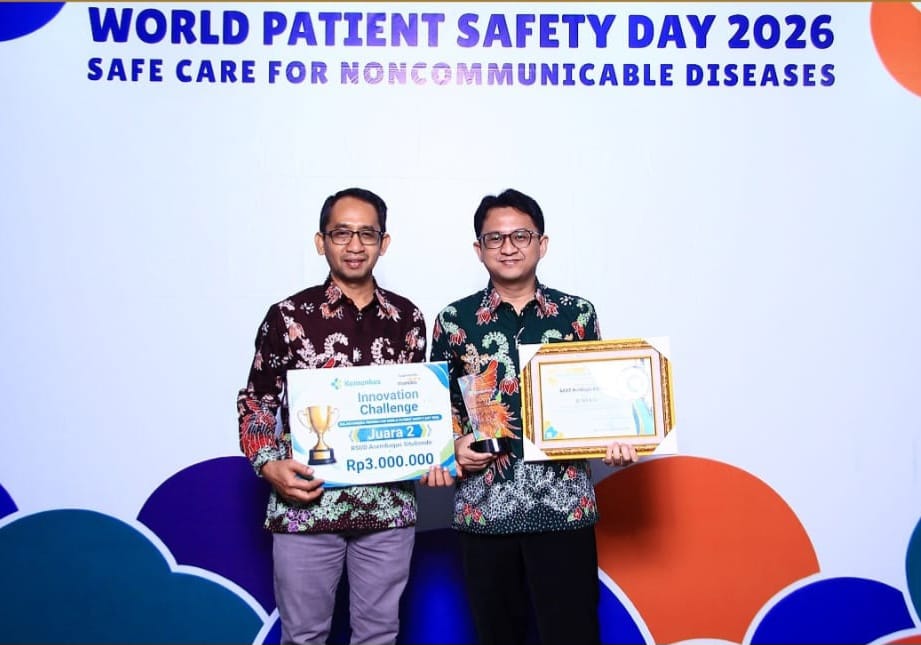 SMARTd FOOT RSUD Asembagus Situbondo Sabet Penghargaan Nasional