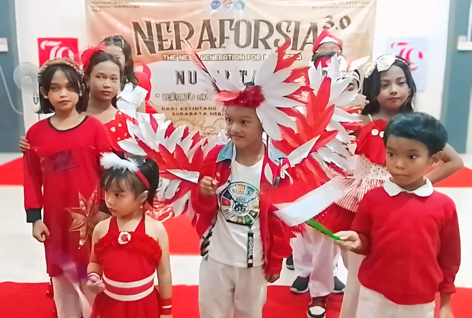 Helat Neraforsia, Kartar RW 3 Ketintang Dongkrak Keberanian dan Kreativitas Anak-anak