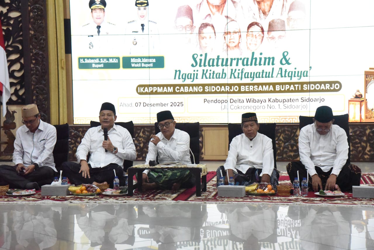 Bupati Sidoarjo Ngaji Kitab Bersama Ikappmam